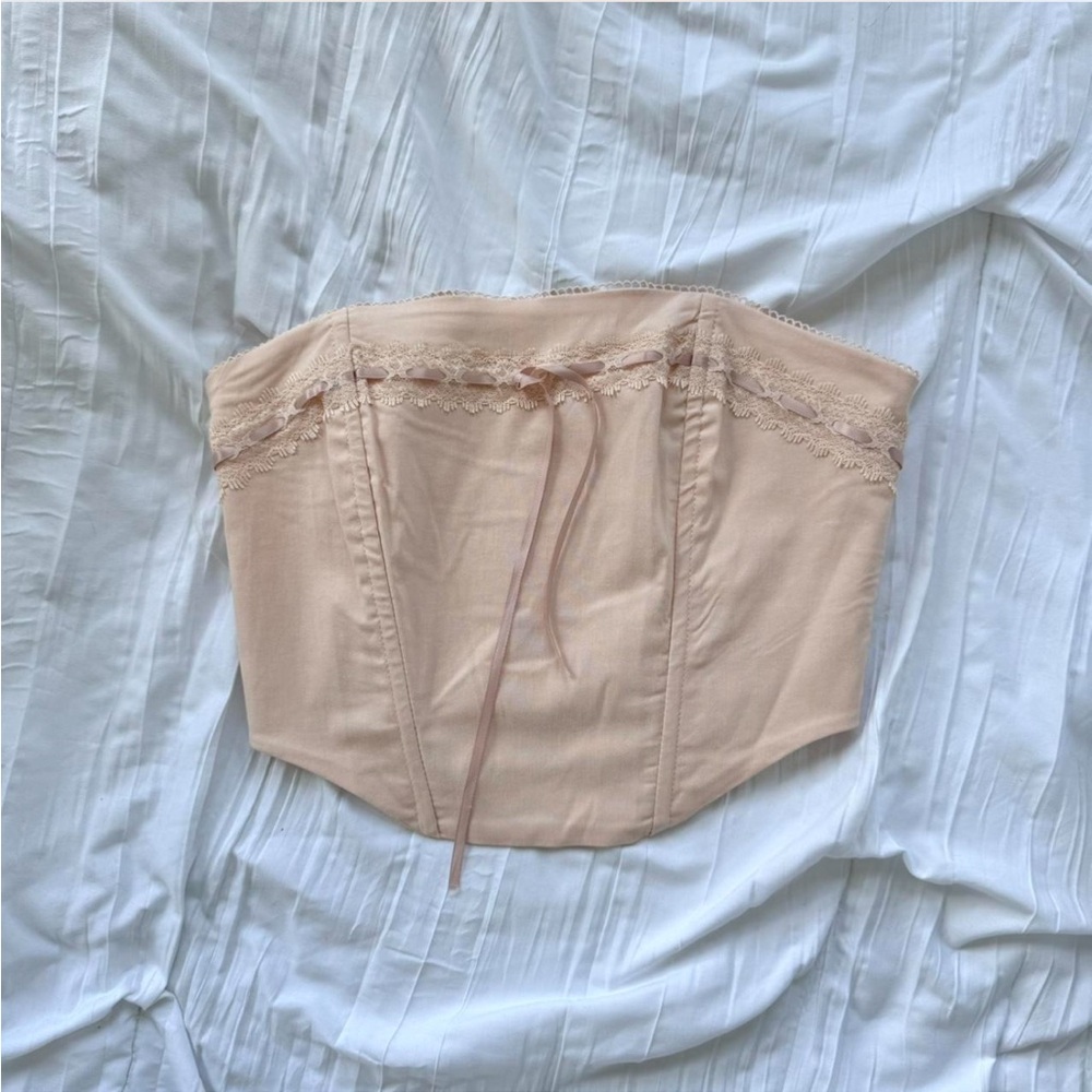 Baby Pink Corset Top 🩰